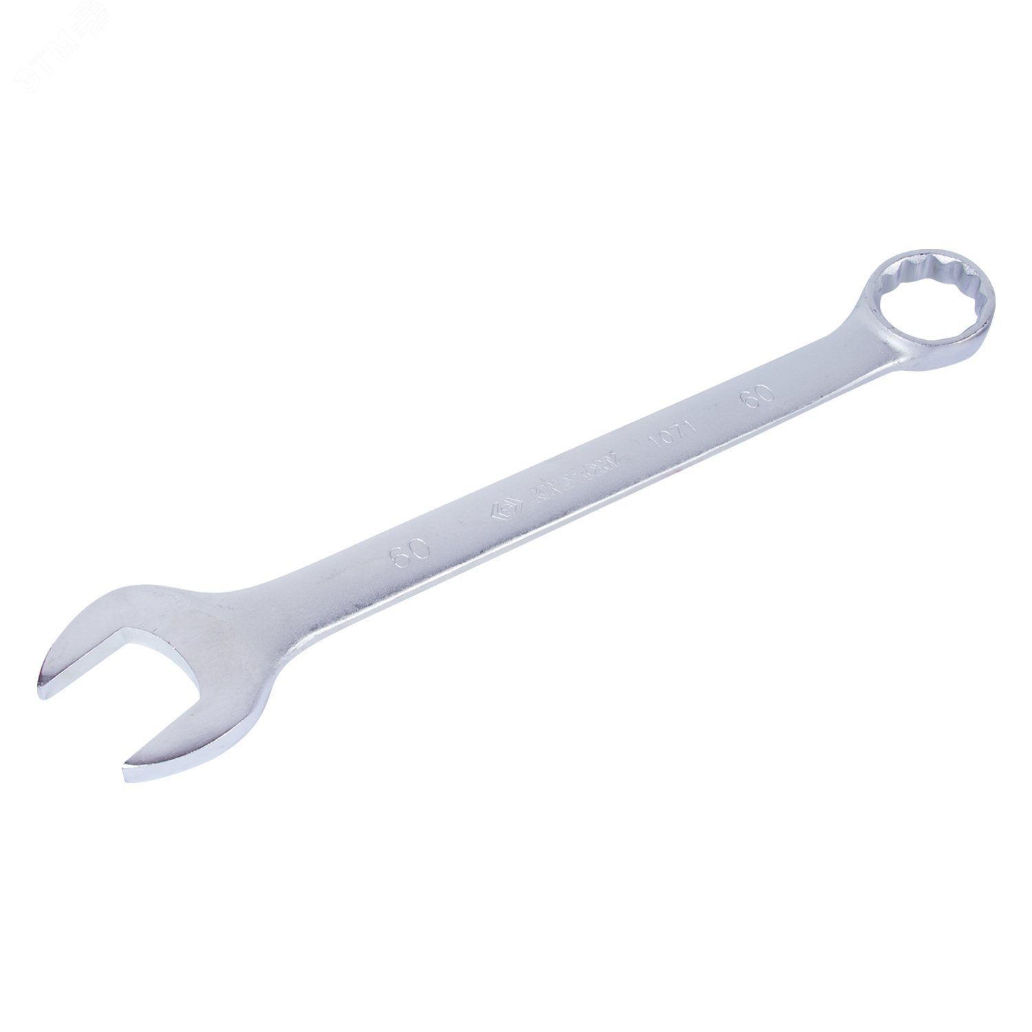 Изображение товара Ключ комбинированный 60 мм с изгибом 15 градусов, универсальный, для крепежа