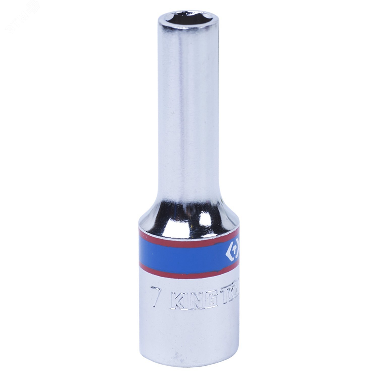 Изображение товара Головка торцевая глубокая шестигранная 3/8 7 мм для крепежа