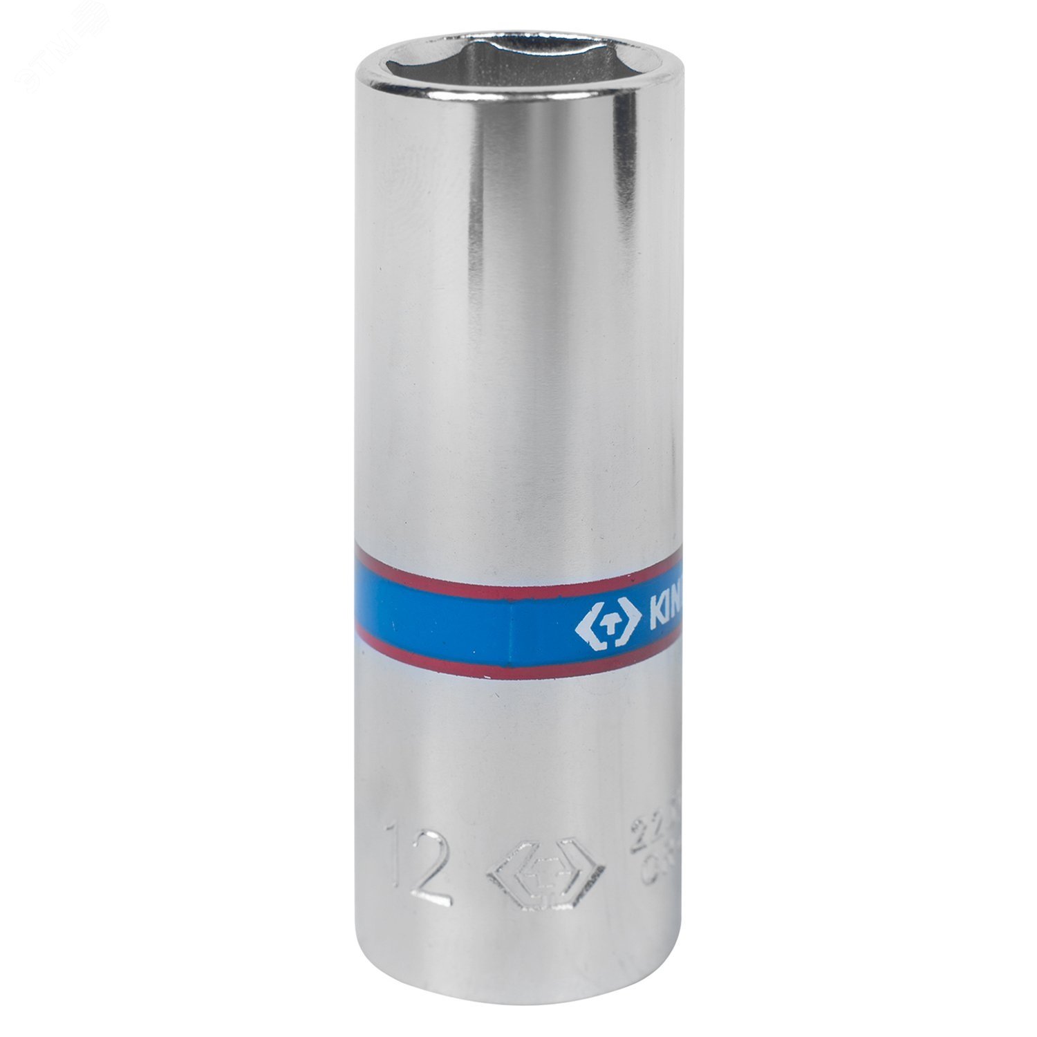 Изображение товара Головка торцевая глубокая шестигранная 1/4 12 мм King Tony