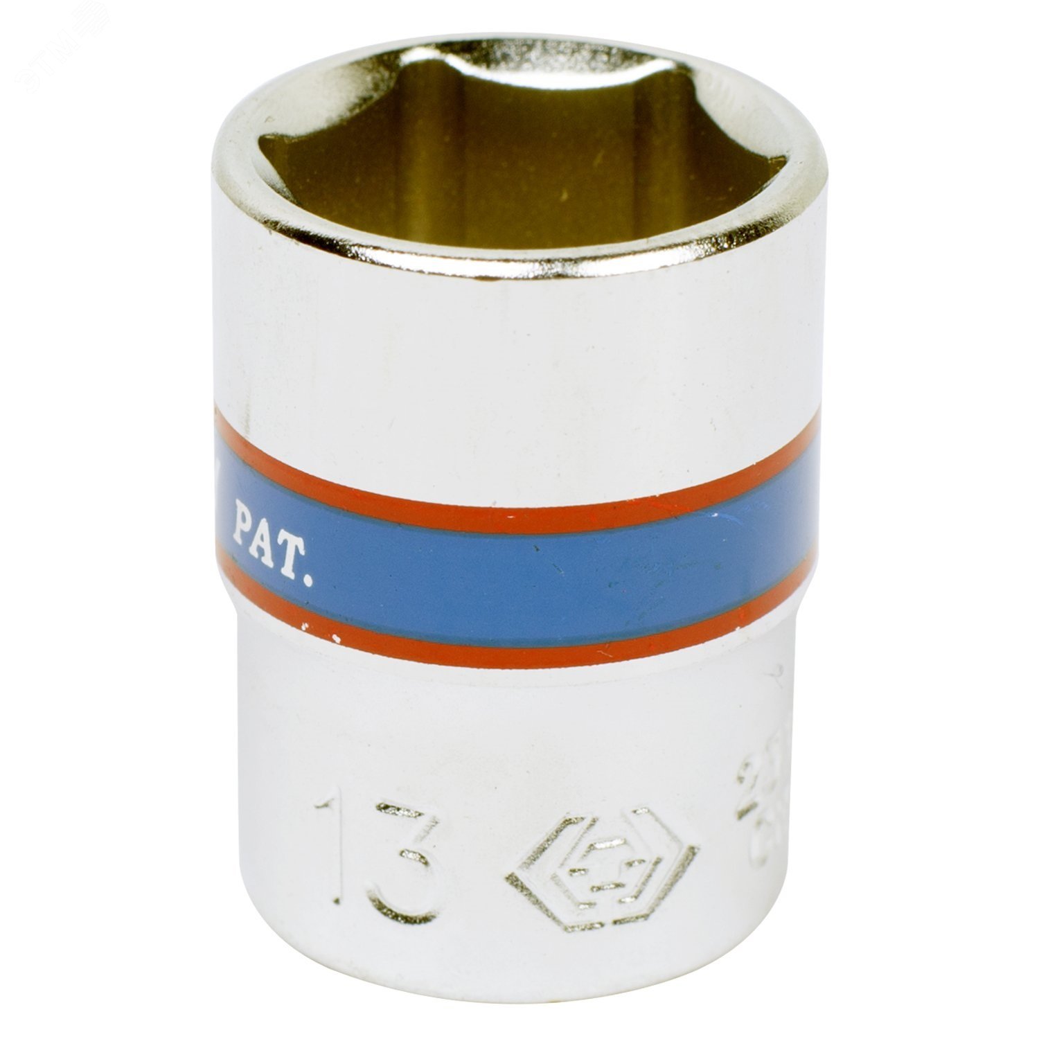 Изображение товара Головка торцевая стандартная шестигранная 1/4', 13 мм от King Tony