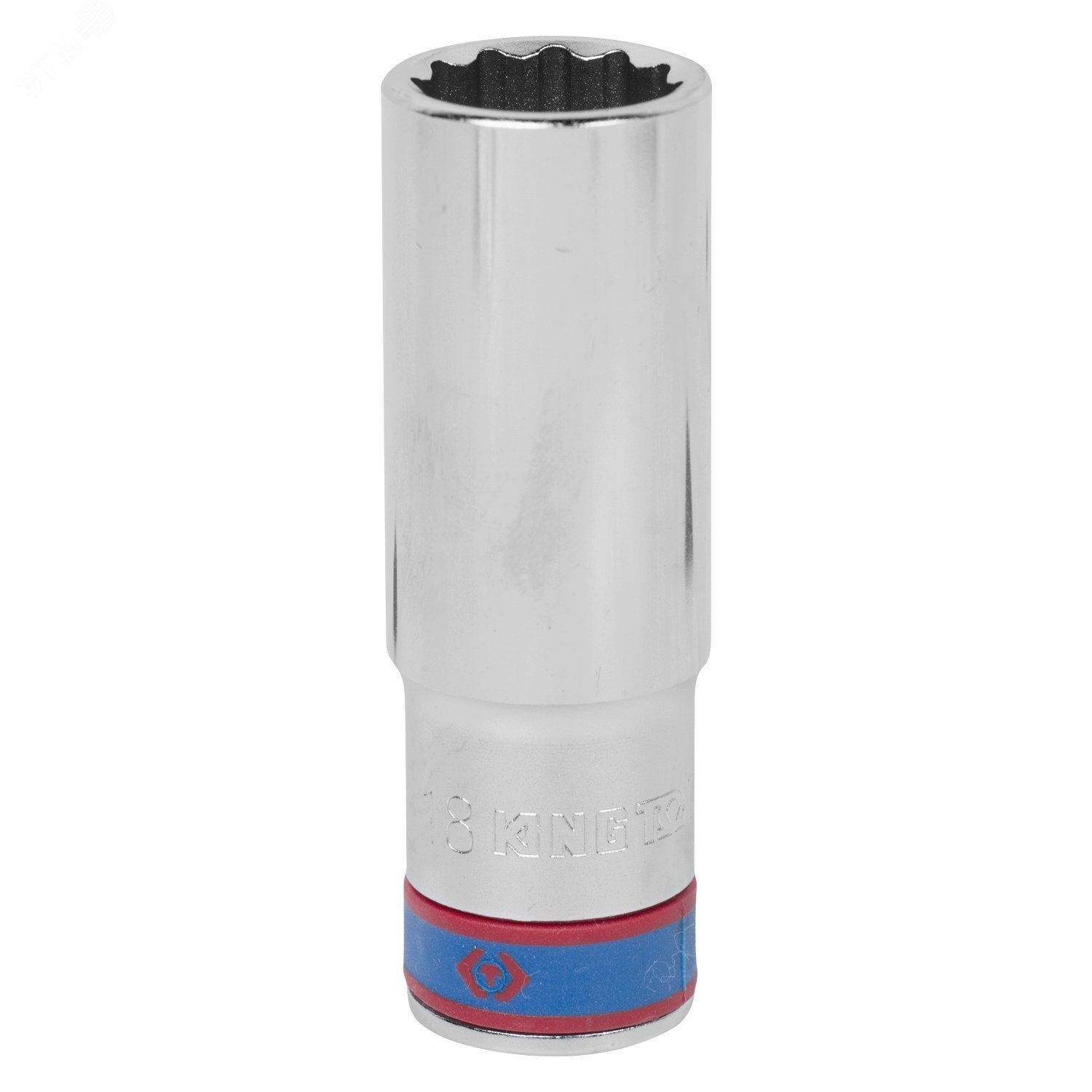 Изображение товара Головка торцевая глубокая 1/2″, 18 мм, KING TONY, Тайвань