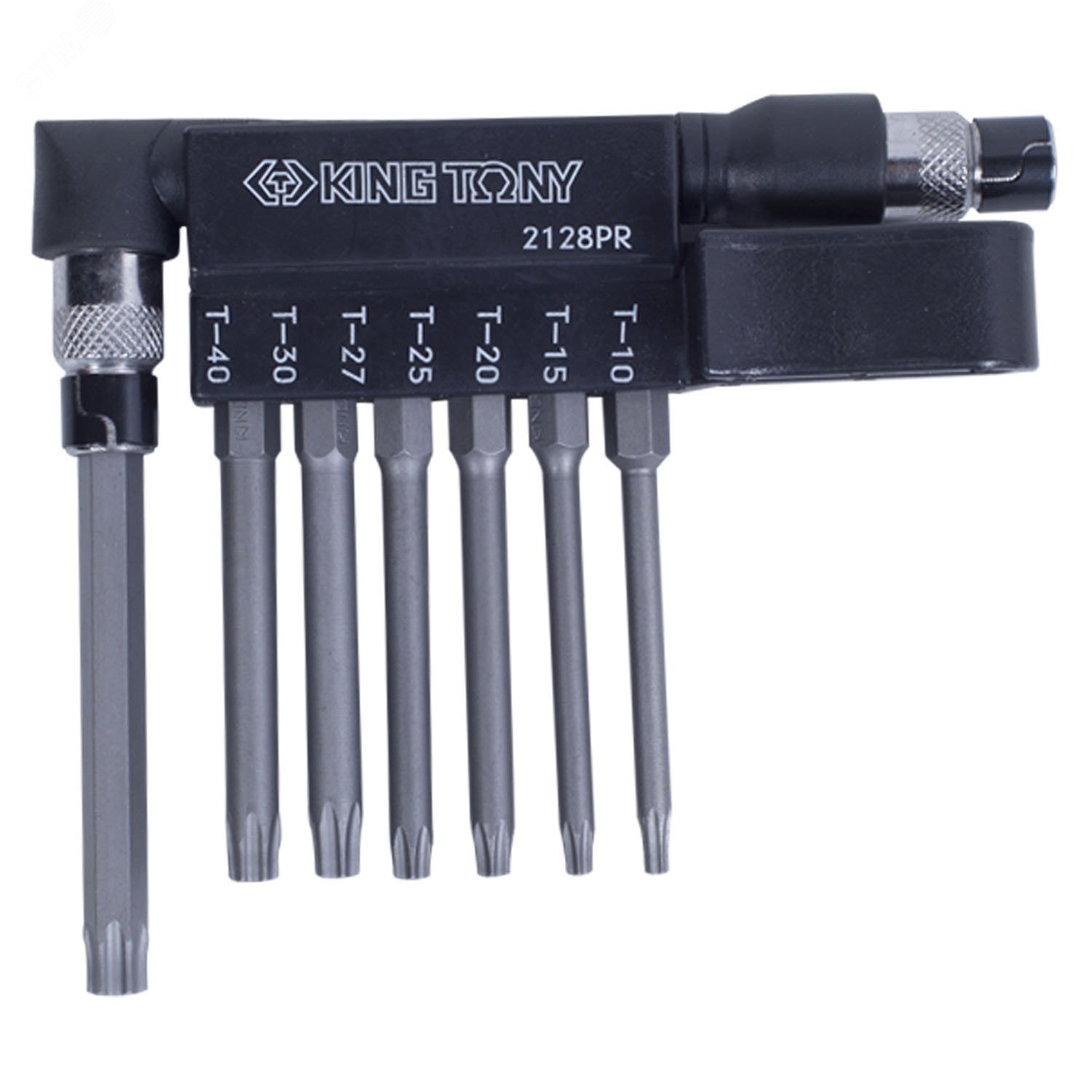 Изображение товара Набор вставок TORX 1/4'' T10-T40 8 предметов с воротком-битодержателем