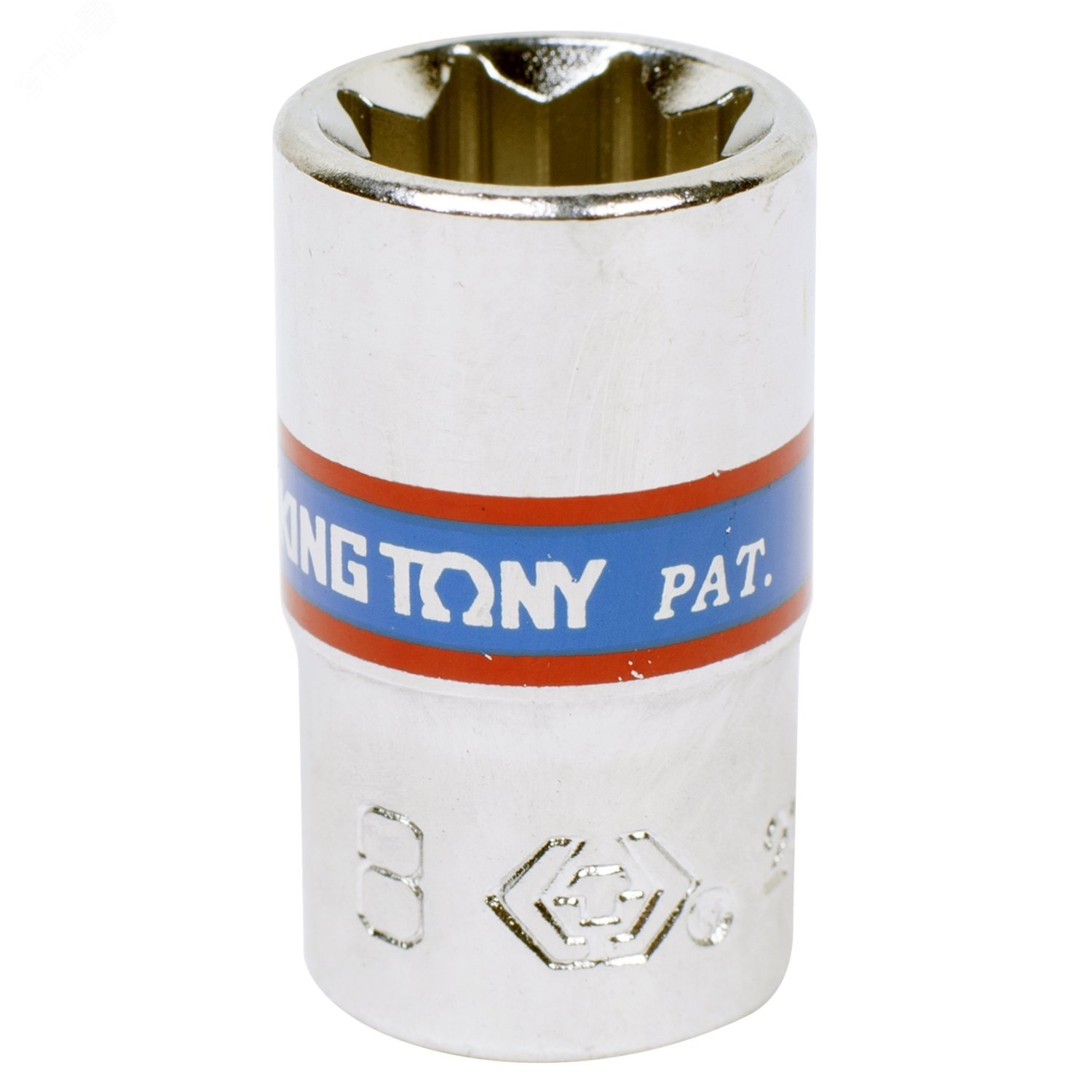 Изображение товара Головка торцевая восьмигранная 1/4' 8 мм King Tony