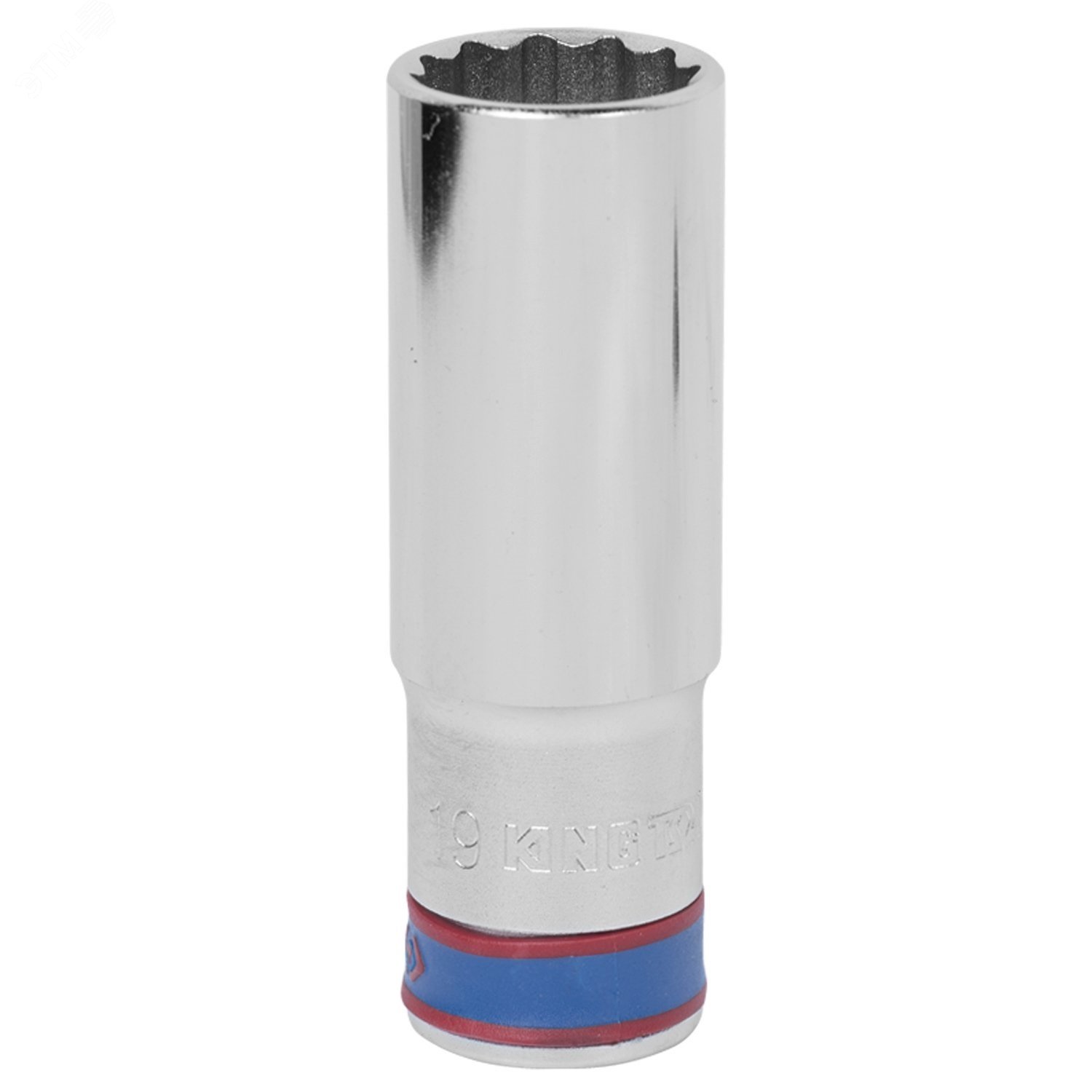 Изображение товара Головка торцевая глубокая двенадцатигранная 1/2 19 мм King Tony