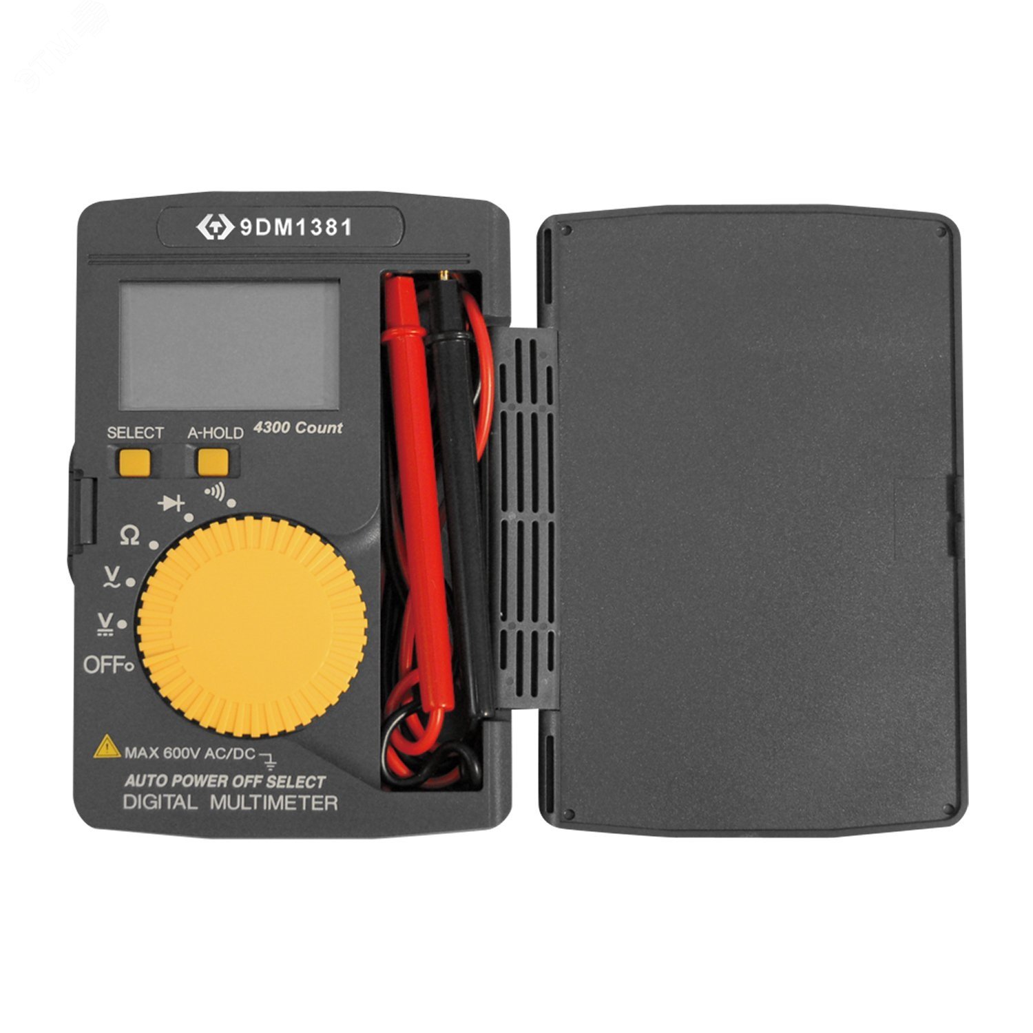 Изображение товара Мультиметр цифровой компактный, AC/DC (шт)