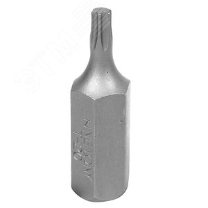 Изображение товара Вставка (бита) торцевая 10 мм, TORX, Т20, L = 36 мм (шт)