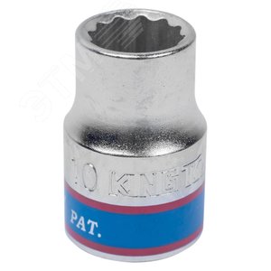 Изображение товара Головка торцевая стандартная двенадцатигранная 3/8', 10 мм (шт)