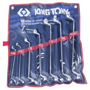 Изображение товара Набор накидных ключей, 1/4'-9/8', 7 предметов (шт)