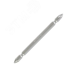 Изображение товара Вставка (бита) торцевая 1/4', Phillips, PH3, L = 110 мм, двухсторонняя, для шуруповерта (шт)