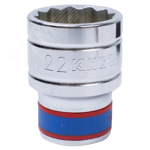 Изображение товара Головка торцевая стандартная двенадцатигранная 1/2', 22 мм (шт)