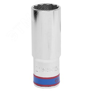 Изображение товара Головка торцевая глубокая двенадцатигранная 1/2', 21 мм (шт)