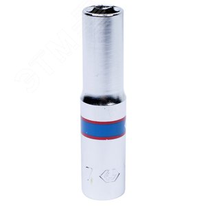 Изображение товара Головка торцевая глубокая шестигранная 1/4', 7 мм (шт)