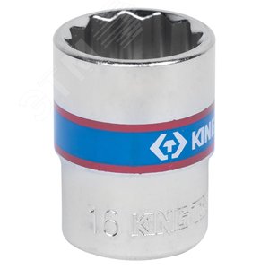 Изображение товара Головка торцевая стандартная двенадцатигранная 3/8', 16 мм (шт)