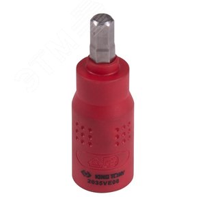 Изображение товара Насадка (бита) торцевая диэлектрическая 1/4'' HEX 6 мм L = 54 мм (шт)