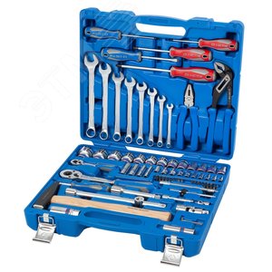 Изображение товара Набор инструментов универсальный, 77 предметов (шт)