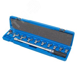 Изображение товара Динамометрический ключ серии FIT, 1/2' с набором насадок 13-30 мм, 40-200 Нм, кейс (шт)