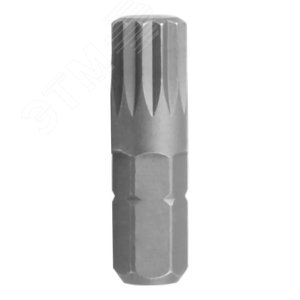 Изображение товара Вставка (бита) торцевая 1/4', SPLINE, М10, L = 25 мм (шт)