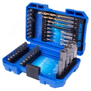 Изображение товара Набор для шуруповерта, 45 предметов (шт)