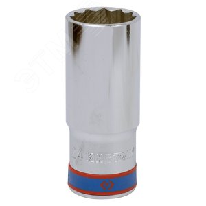 Изображение товара Головка торцевая глубокая двенадцатигранная 1/2', 24 мм (шт)