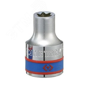 Изображение товара Головка торцевая TORX Е-стандарт 1/2', E18, L = 39 мм (шт)
