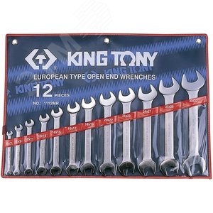 Изображение товара Набор рожковых ключей, 6-32 мм, 12 предметов (шт)