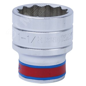 Изображение товара Головка торцевая стандартная двенадцатигранная 1/2', 1&1/8', дюймовая (шт)