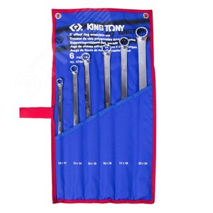 Изображение товара Набор накидных ключей, 10-24 мм, 6 предметов (шт)