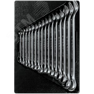 Изображение товара Набор комбинированных ключей, ложемент, 16 предметов (шт)