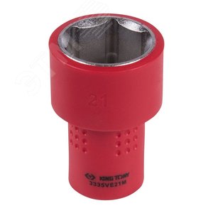 Изображение товара Головка торцевая диэлектрическая шестигранная 3/8'' 21 мм (шт)