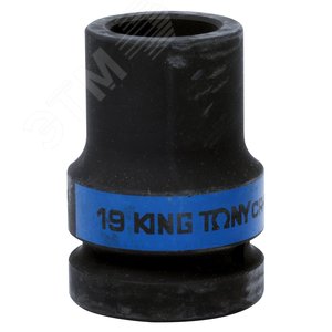 Изображение товара Головка торцевая глубокая ударная четырехгранная 1', 19 мм, футорочная (шт)