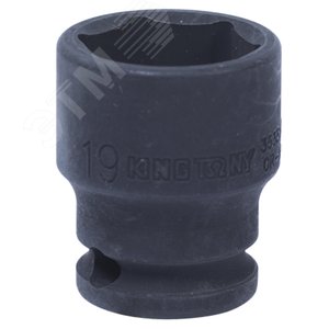 Изображение товара Головка торцевая ударная шестигранная 3/8', 19 мм (шт)
