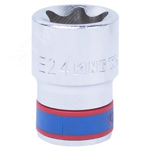 Изображение товара Головка торцевая TORX Е-стандарт 1/2', E24, L = 39 мм (шт)