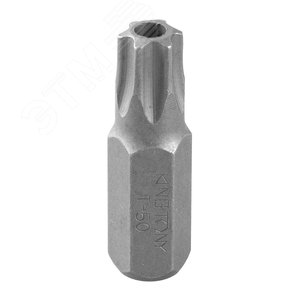 Изображение товара Вставка (бита) торцевая 10 мм, TORX, Т50, L = 36 мм, с отверстием (шт)