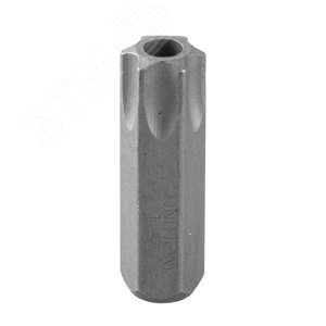 Изображение товара Вставка (бита) торцевая 10 мм, TORX, Т55, L = 36 мм, с отверстием (шт)