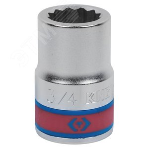 Изображение товара Головка торцевая стандартная двенадцатигранная 3/4', 3/4', дюймовая (шт)