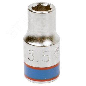 Изображение товара Головка торцевая стандартная шестигранная 1/4', 5,5 мм (шт)