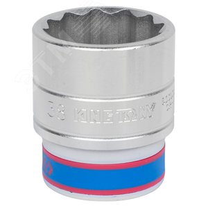 Изображение товара Головка торцевая стандартная двенадцатигранная 3/4', 38 мм (шт)