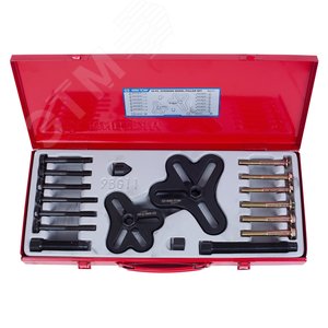 Изображение товара Набор инструментов для снятия шкивов, 25-125 мм, 18 предметов (шт)