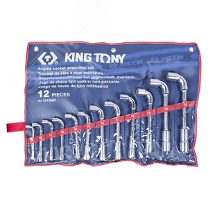 Изображение товара Набор торцевых L-образных ключей, 8-24 мм, 12 предметов (шт)