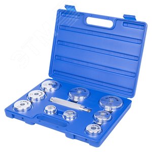 Изображение товара Набор оправок для подшипников и сальников, 39-81 мм, 10 предметов (шт)