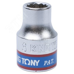 Изображение товара Головка торцевая стандартная двенадцатигранная 3/8', 8 мм (шт)