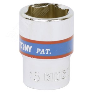 Изображение товара Головка торцевая стандартная шестигранная 3/8', 15 мм (шт)