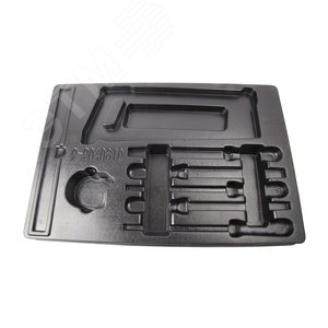 Изображение товара Ложемент для набора напильников, рулетка, линейка и ножовка 9-90408TQ, EVA (шт)