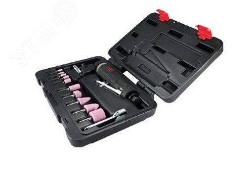 Изображение товара Пневматическая бормашина шарошка 3-6 мм 20000 об/мин с принадлежностями