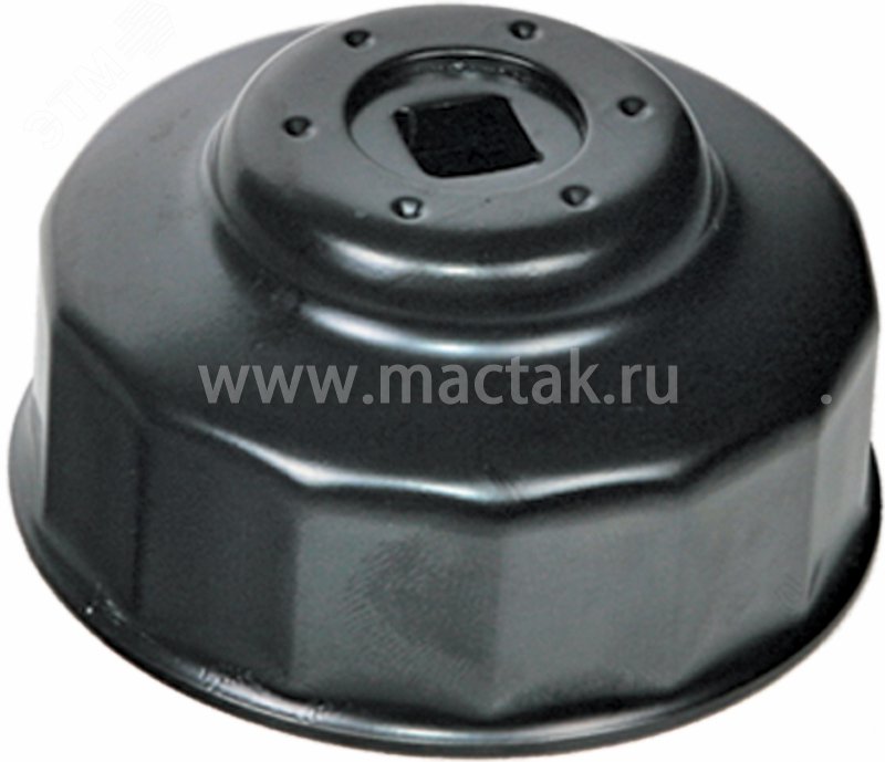 Изображение товара Съемник масляных фильтров 76 мм 14 граней торцевой Мастак