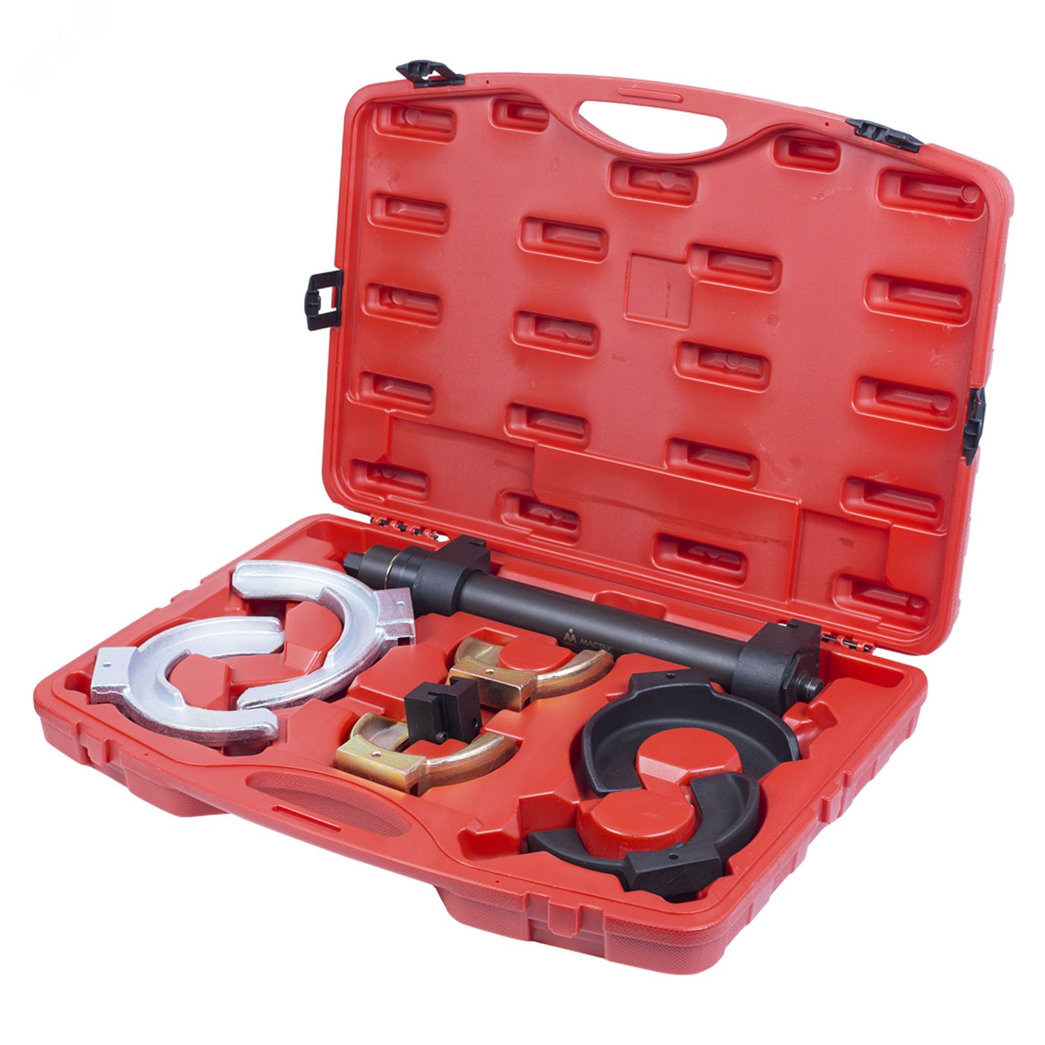 Изображение товара Стяжка амортизаторных пружин кованые U-образные держатели кейс 8 шт