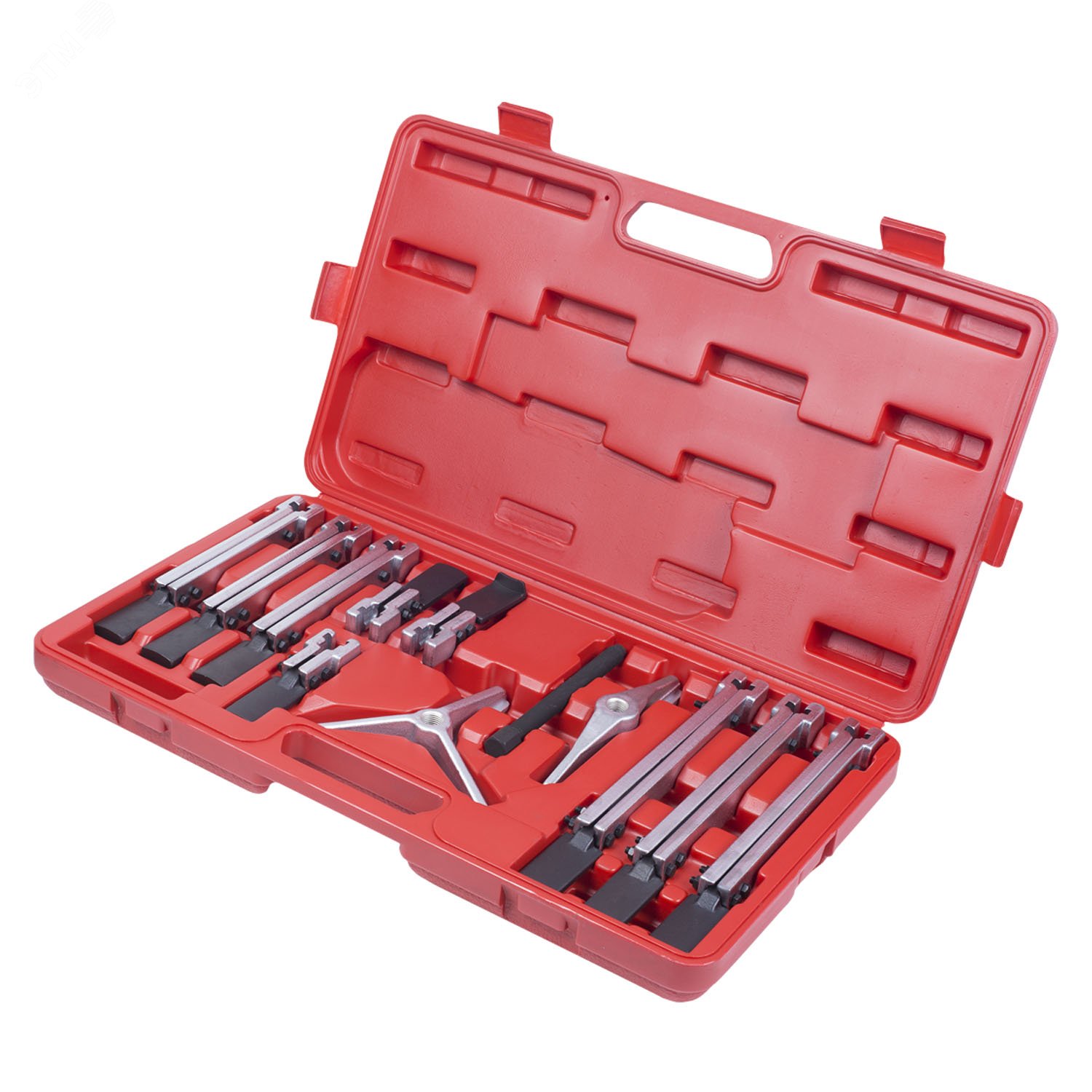 Изображение товара Съемник подшипников 2-х и 3-х захватный кейс 12 предметов (шт)