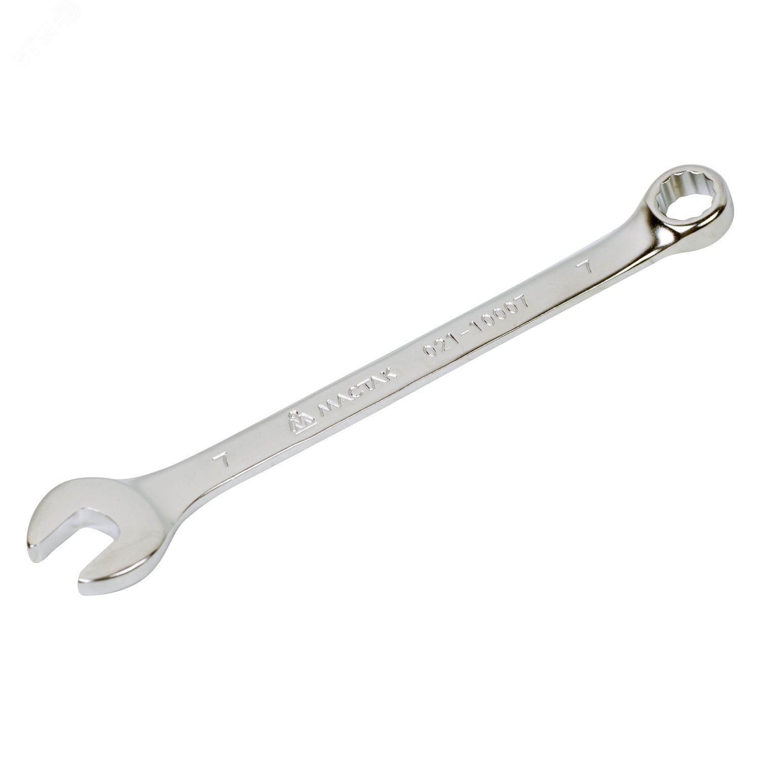 Изображение товара Ключ комбинированный 7 мм Мастак серия 021-100 для различных работ
