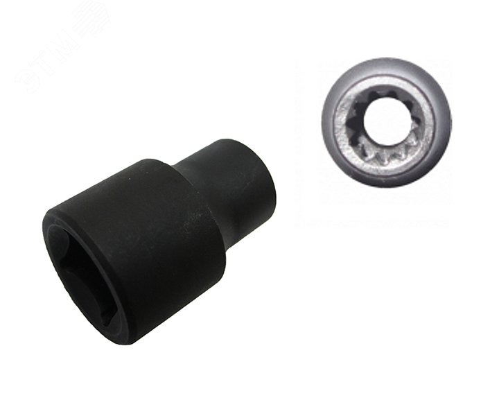 Изображение товара Головка для монтажа и демонтажа тормозных суппортов 102-20011