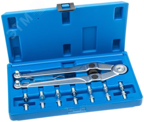 Изображение товара Набор фиксаторов шкивов 17 предметов Мастак 103-20017C